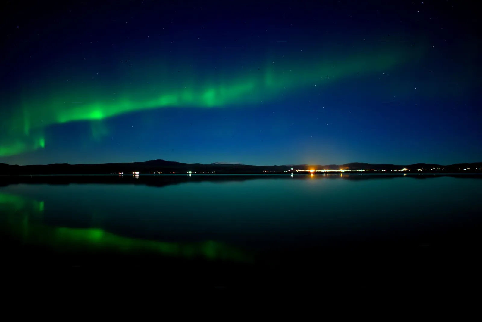 Norrskensspaning med fotograf